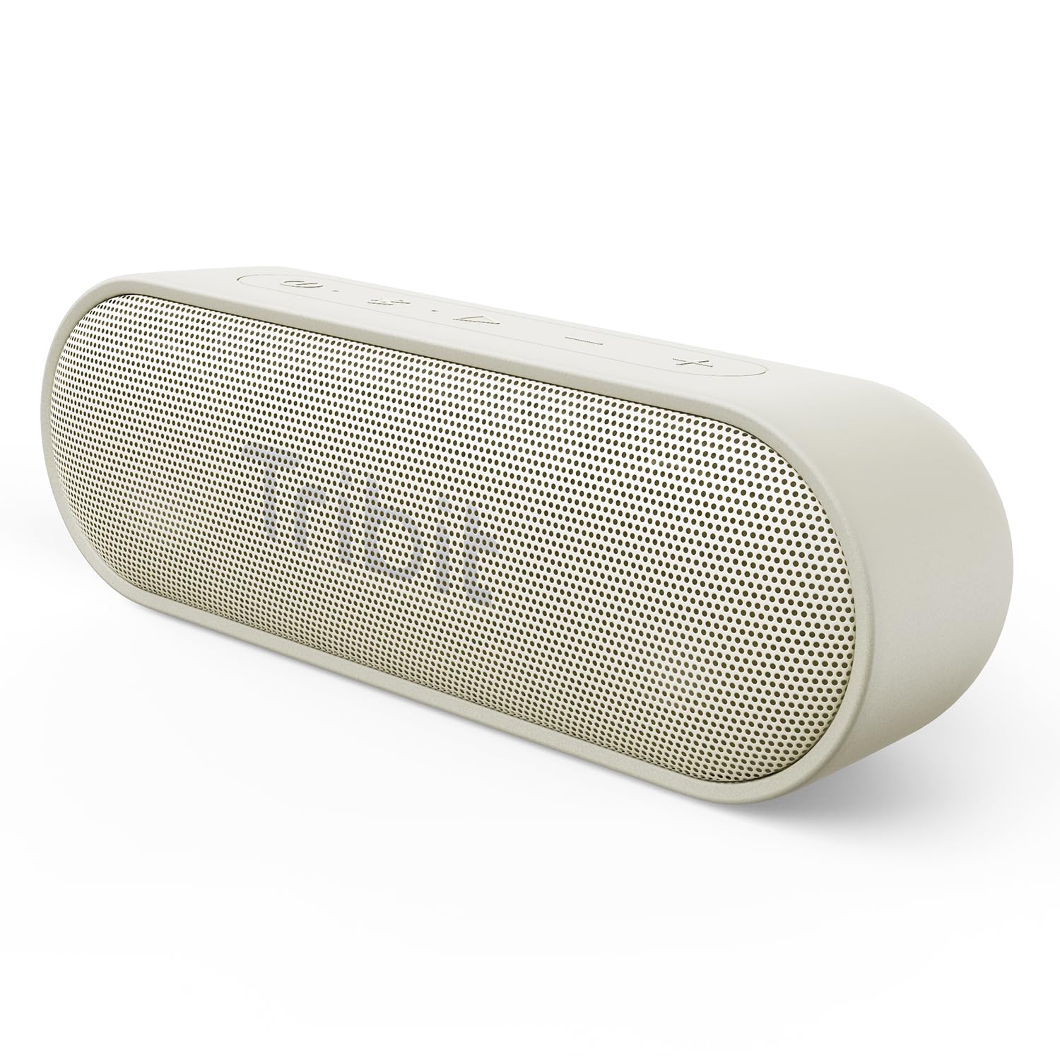 Tribit XSound Go Bluetooth Lautsprecher, 16W Klang mit tiefem Bass, 24 Std., IPX7 wasserdicht, Bluetooth 5.3, TWS-Kopplung, tragbarer Outdoor Lautsprecher für Camping, Strand, Reisen – weiß