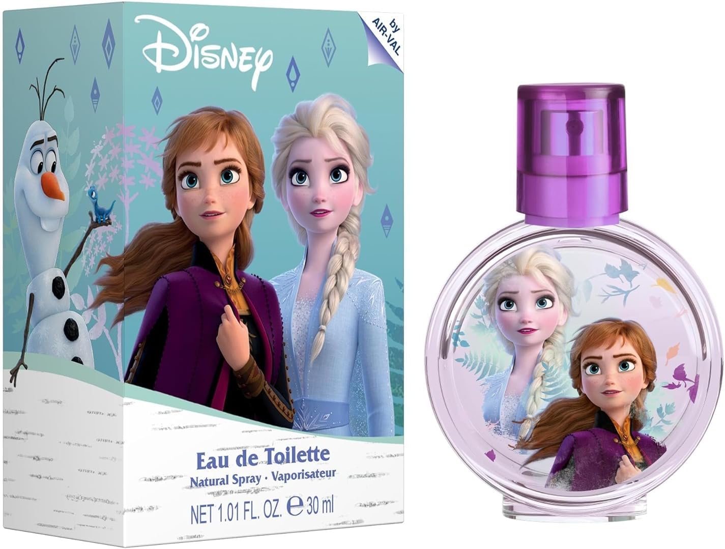 Air-Val Frozen 2 Eau De Toilette Perfume For Children, 30 Ml