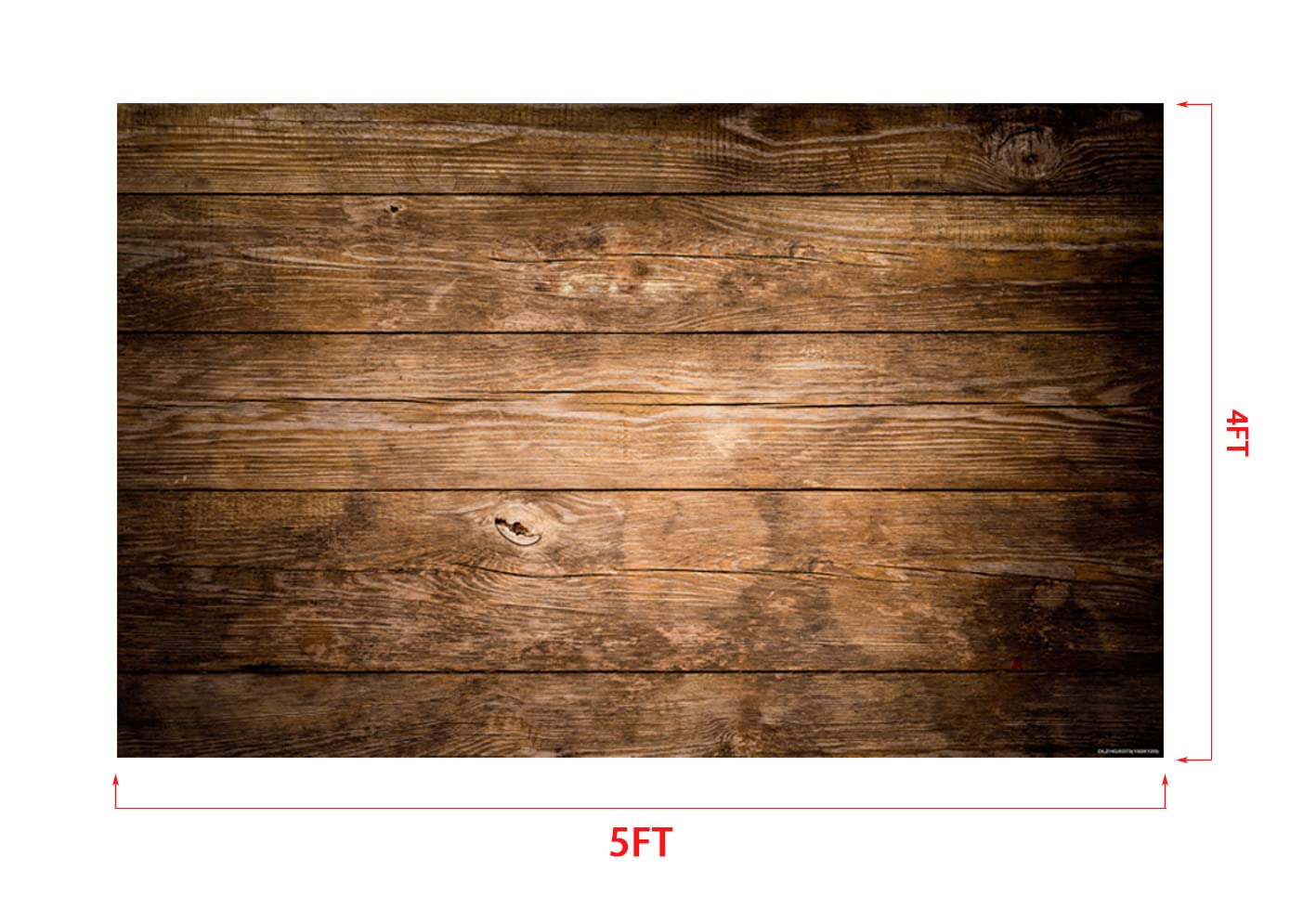 Kate Photography Floor Mats Flooring Rubber Mat Brown Wood Newborn