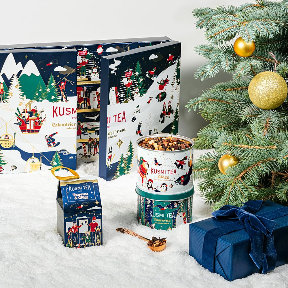 Amazon.com: Kusmi Tea - Advent Calendar - Tea bags, Loose Leaf Tea