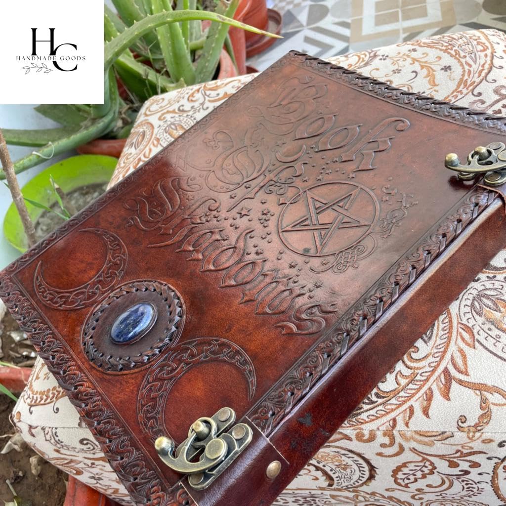 Raccoglitore ad anelli in pelle personalizzato, portafoglio da uomo, 3 anelli con raccoglitore in pelle da 2,5 cm, libro delle ombre, organizer per casa, scuola e ufficio (marrone, senza incisione)
