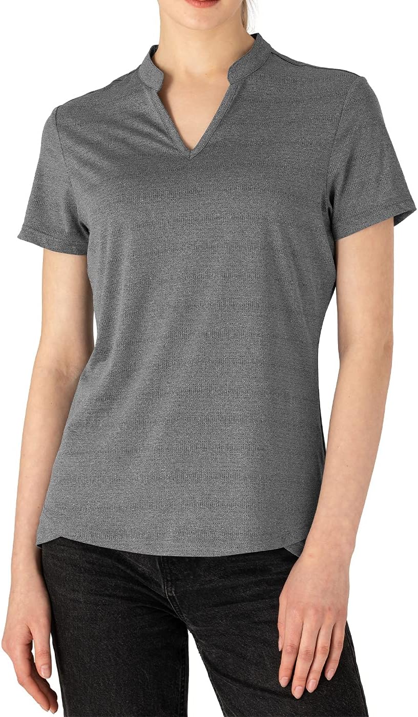 JHMORP Women's Golf Polo Shirts Quick Dry Lightweight Short Sleeve Sports Tennis Running Shirts : Clothing, Shoes & Jewelry