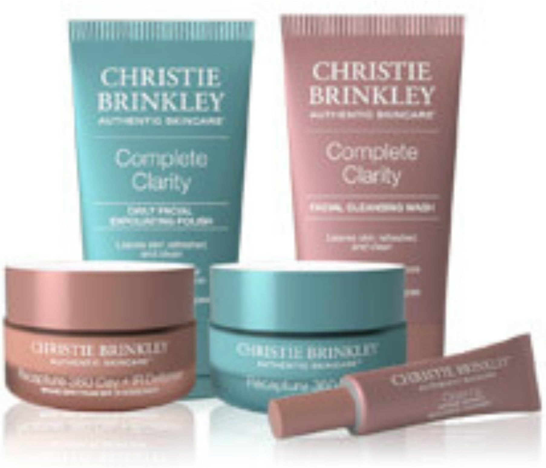Large Full Size Christie Brinkley 4-piece Skin Care Essentials Set