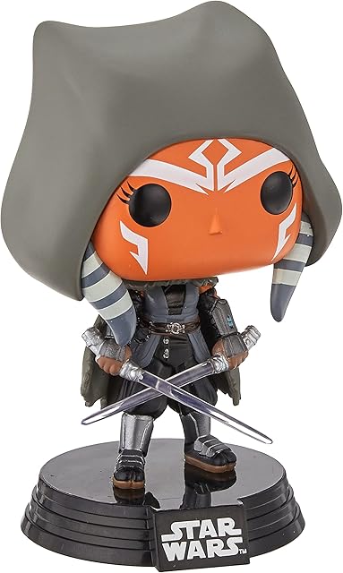 Funko POP Star Wars: Mandalorian - Ahsoka(hooded), Multicolor, One Size