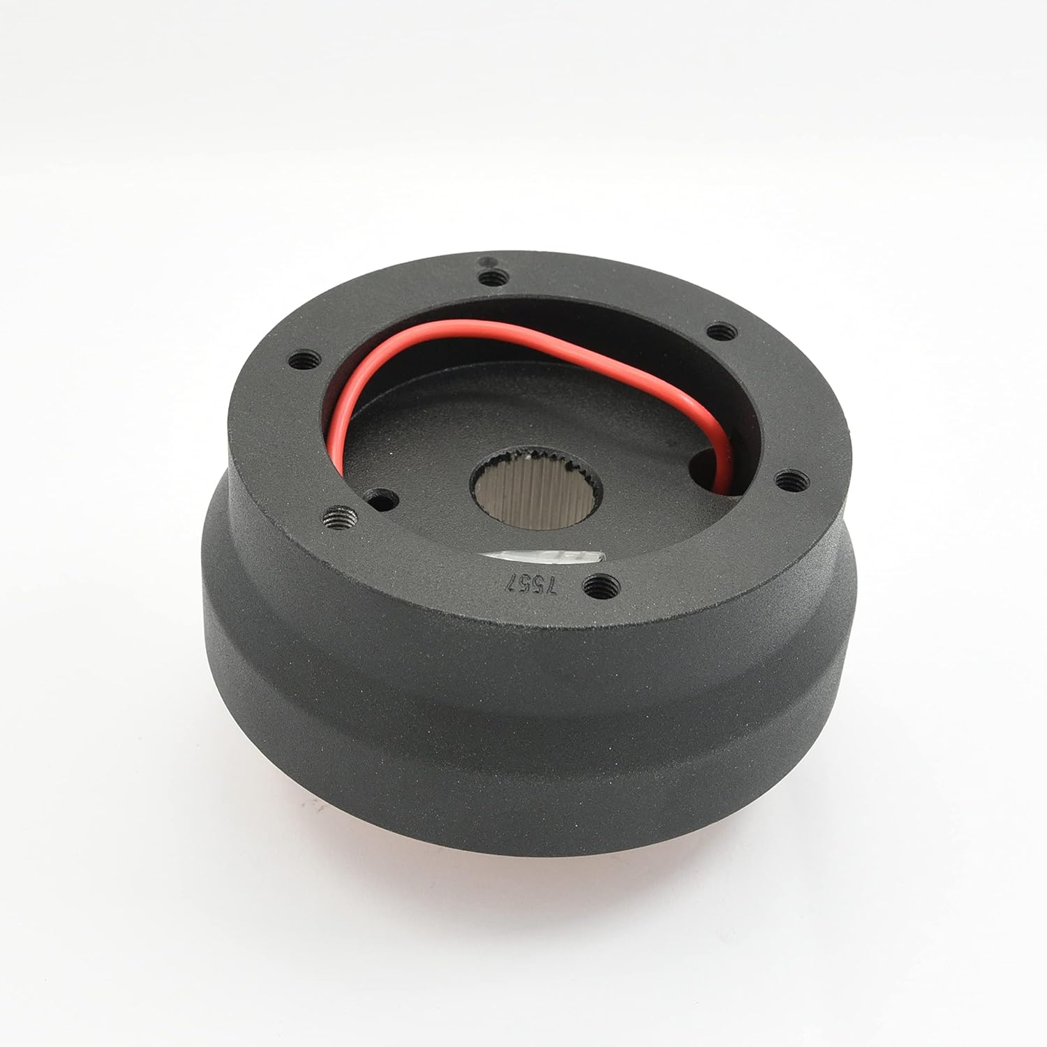 Flashpower 6 bolt Steering Wheel Short Hub Adapter Billet Black Compatible with Porsche 911 Carrera 2-4 RS 993 944