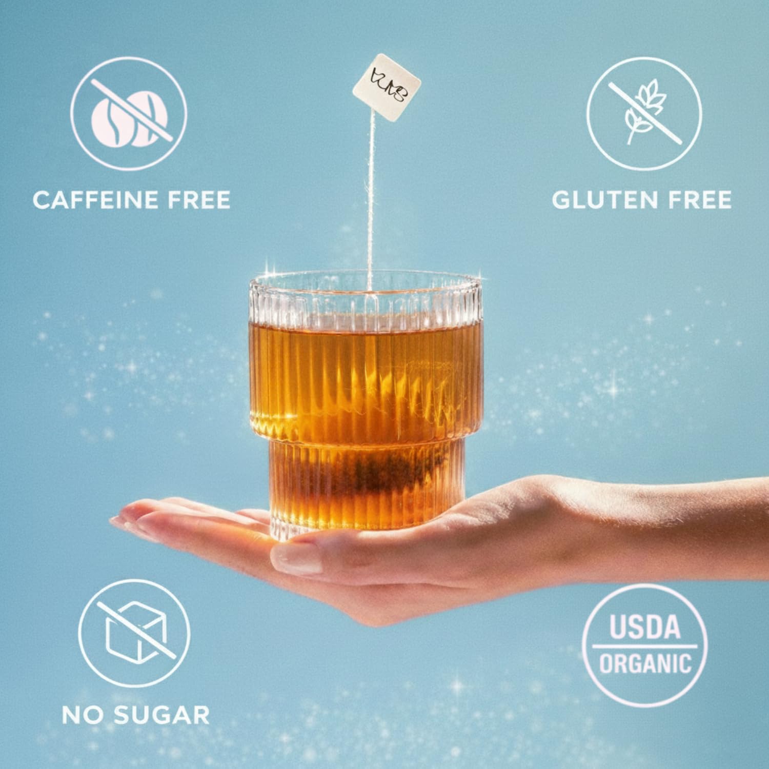 Sana Himalayan Tartary Buckwheat Tea with Chamomile – Organic Herbal Blend, Naturally Caffeine & Gluten-Free, 16 Tea Bags (6g Each) - Image 2