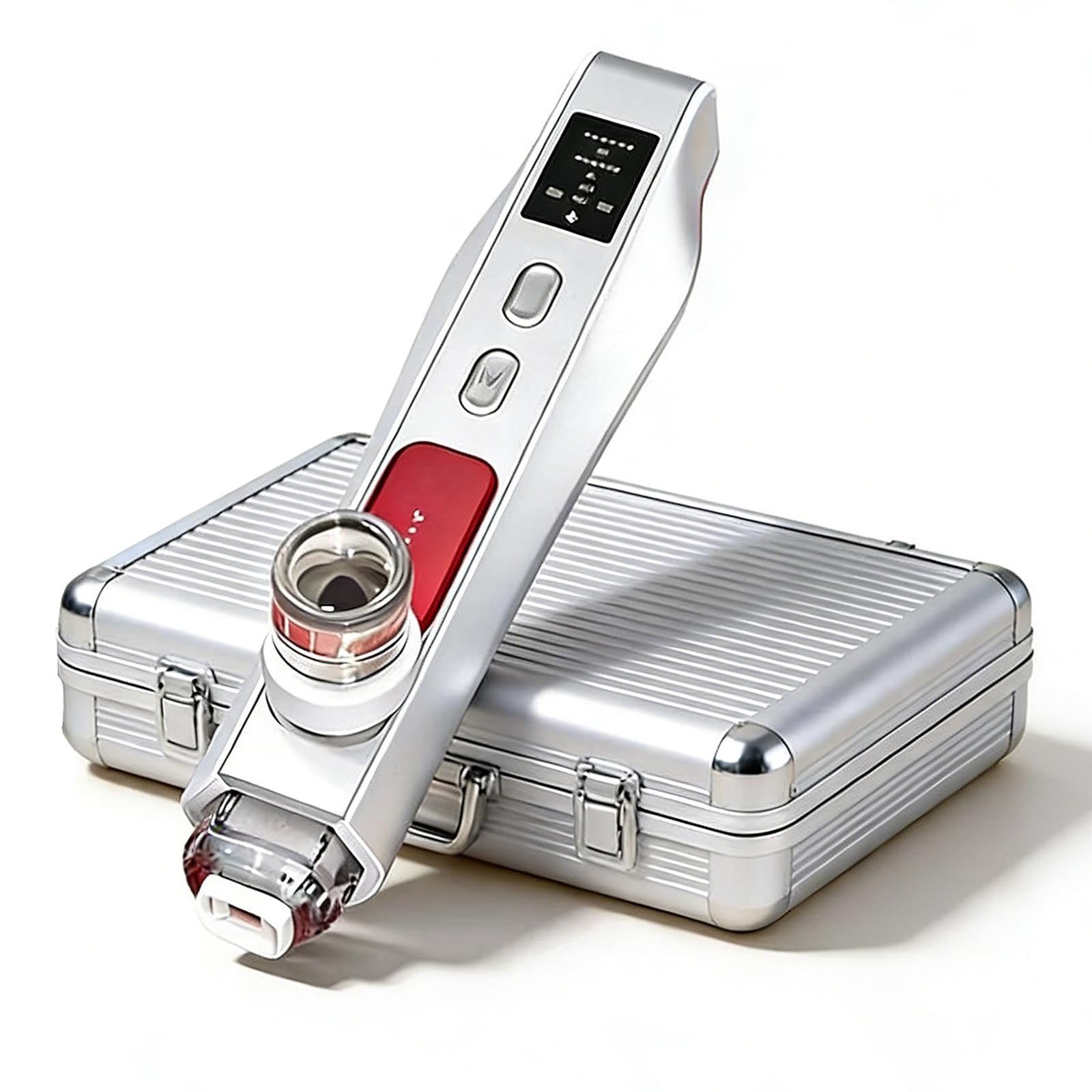 GZPKJ Dispositivo di Bellezza per Il Viso, Strumento per L'idratazione del Viso a Casa, Frequenza di Impulsi 900 Volte/Sec, Pressione Negativa Transdermica, Impulsi Elettrici,per Viso,Collo,Braccia