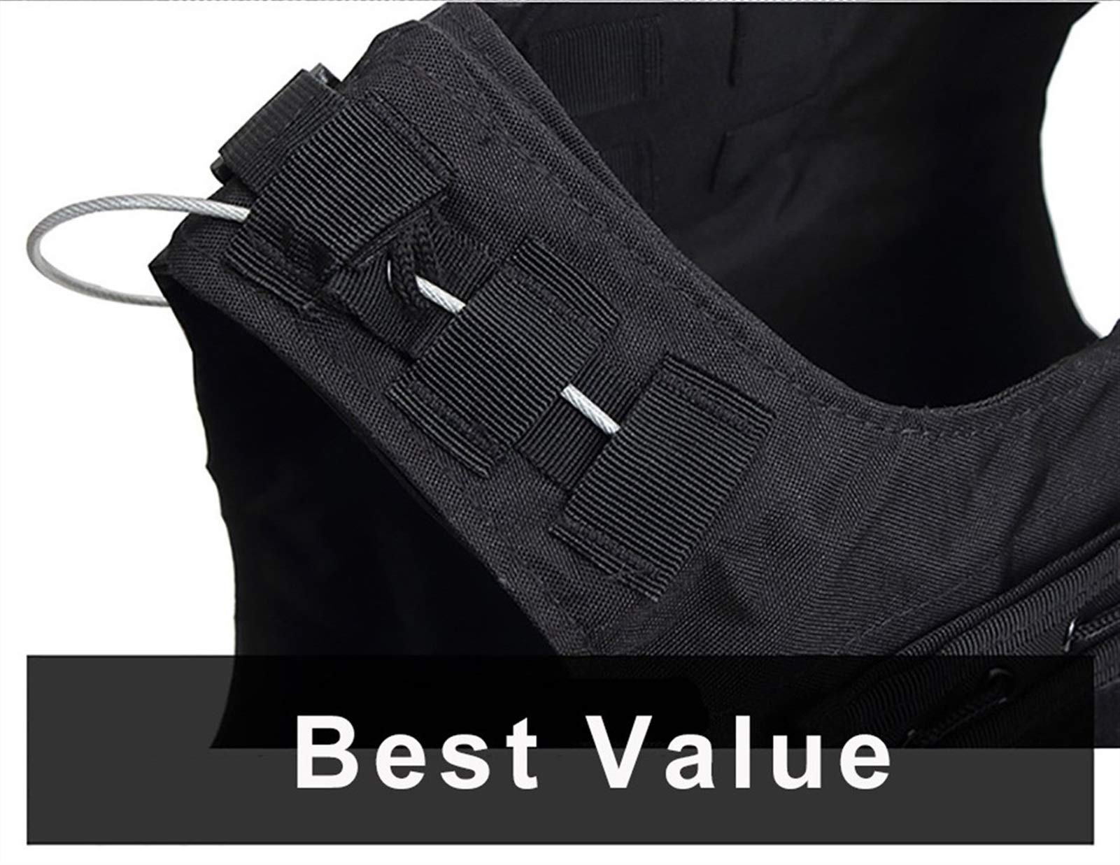 HXSZWJJ Camuffamento di Caccia Tattica Militare Il Corpo della Maglia di Caccia Vest Outdoor Jungle Attrezzature