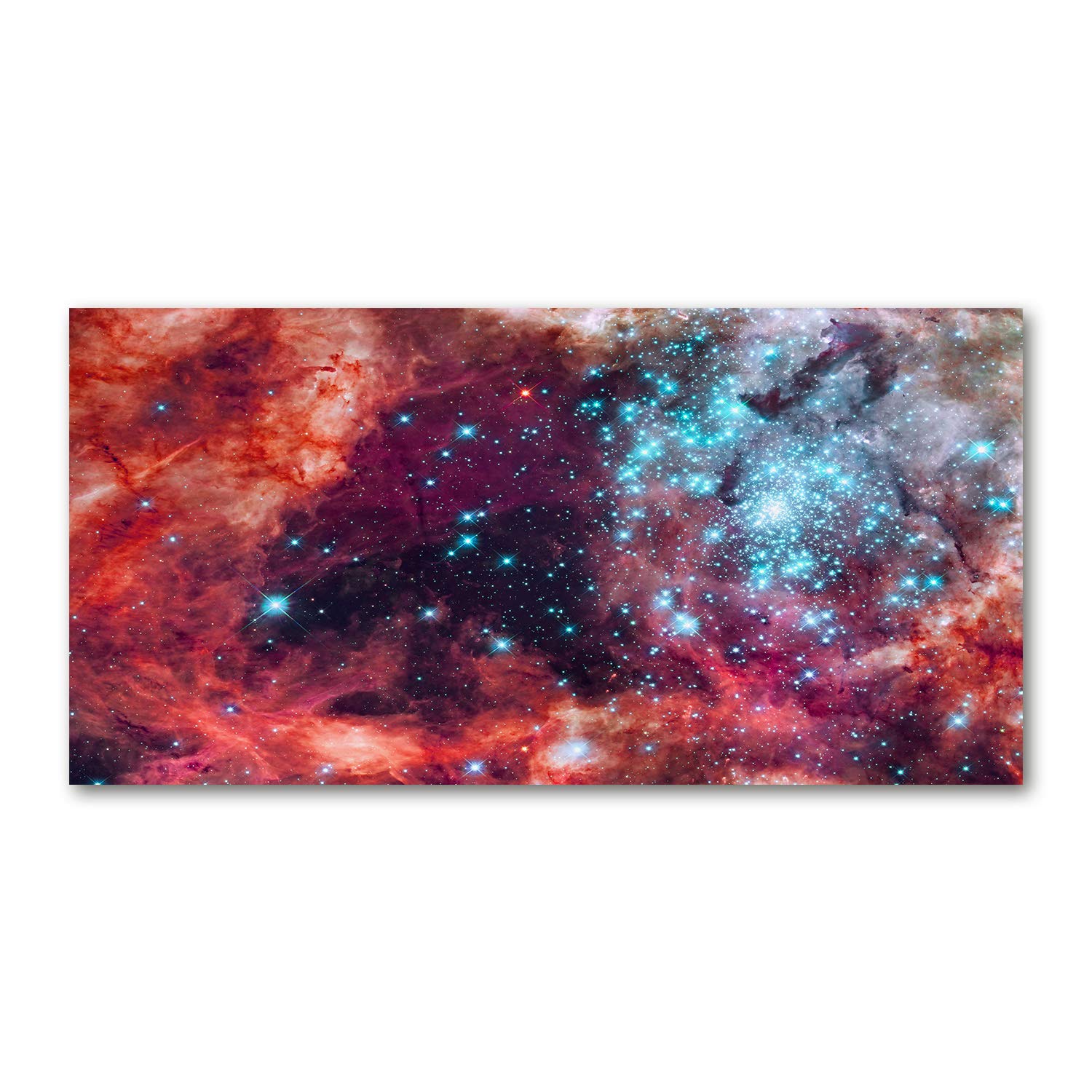 Tableau verre acrylique Tulup 140x70cm | Décoration murale Cosmos science-fiction