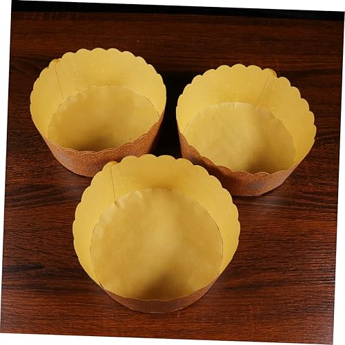Miniatura 7 de MAGICLULU 180 unidades de 6 tazas de papel para hornear, envoltorios grandes para magdalenas, revestimiento de nevera, tazas de pan redondas de