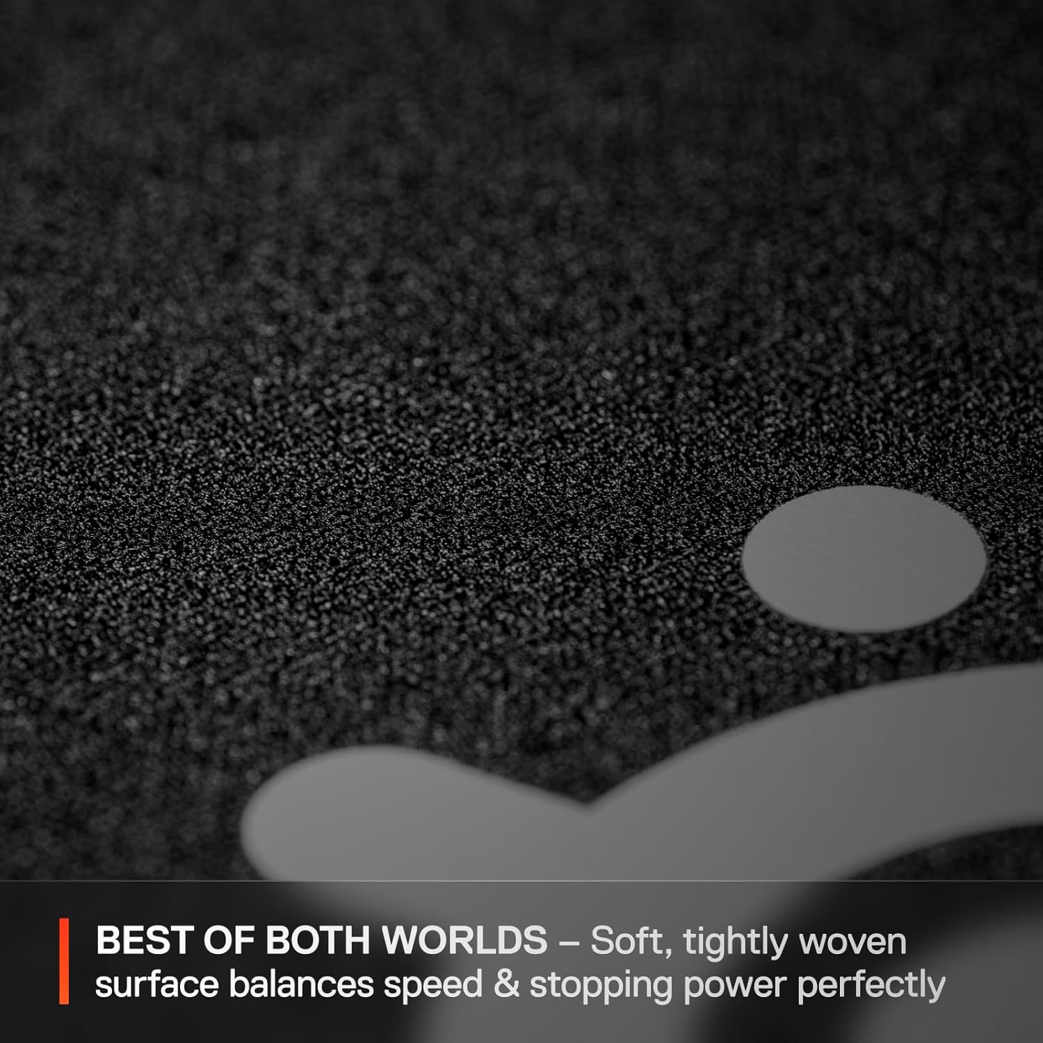 SteelSeries QcK L Performance Balance Gaming Mousepad — Extra Density for a Smooth Glide — Low-Profile Edge Stitching — Non-Slip Neoprene Rubber Base —16.54 x 19.29 inch — FPS, MOBAs, RTS, MMO