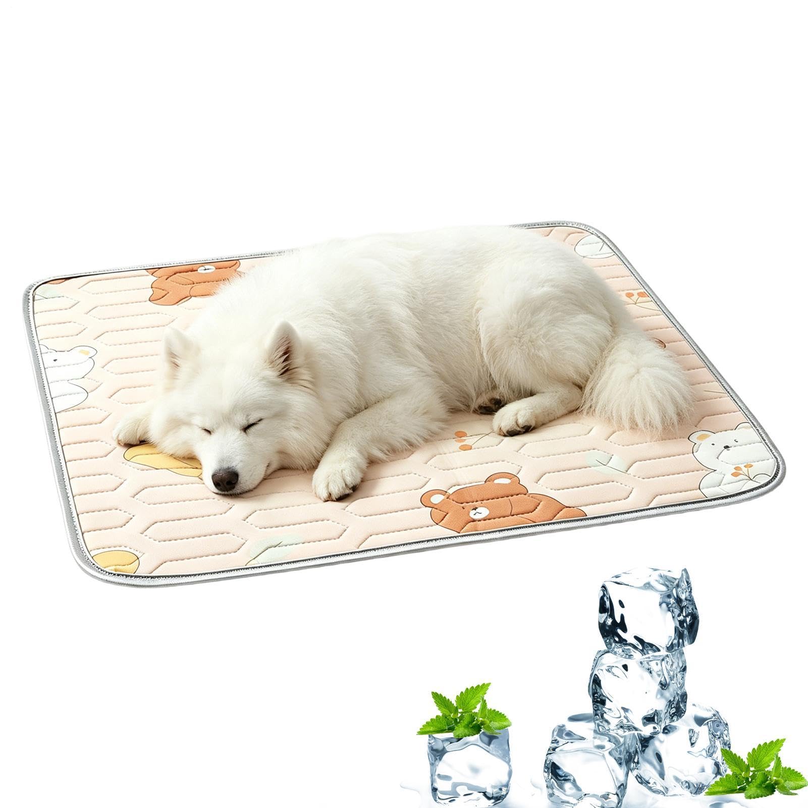 Alfombra refrescante gato y perro para sofá, cama y asientos de coche en verano