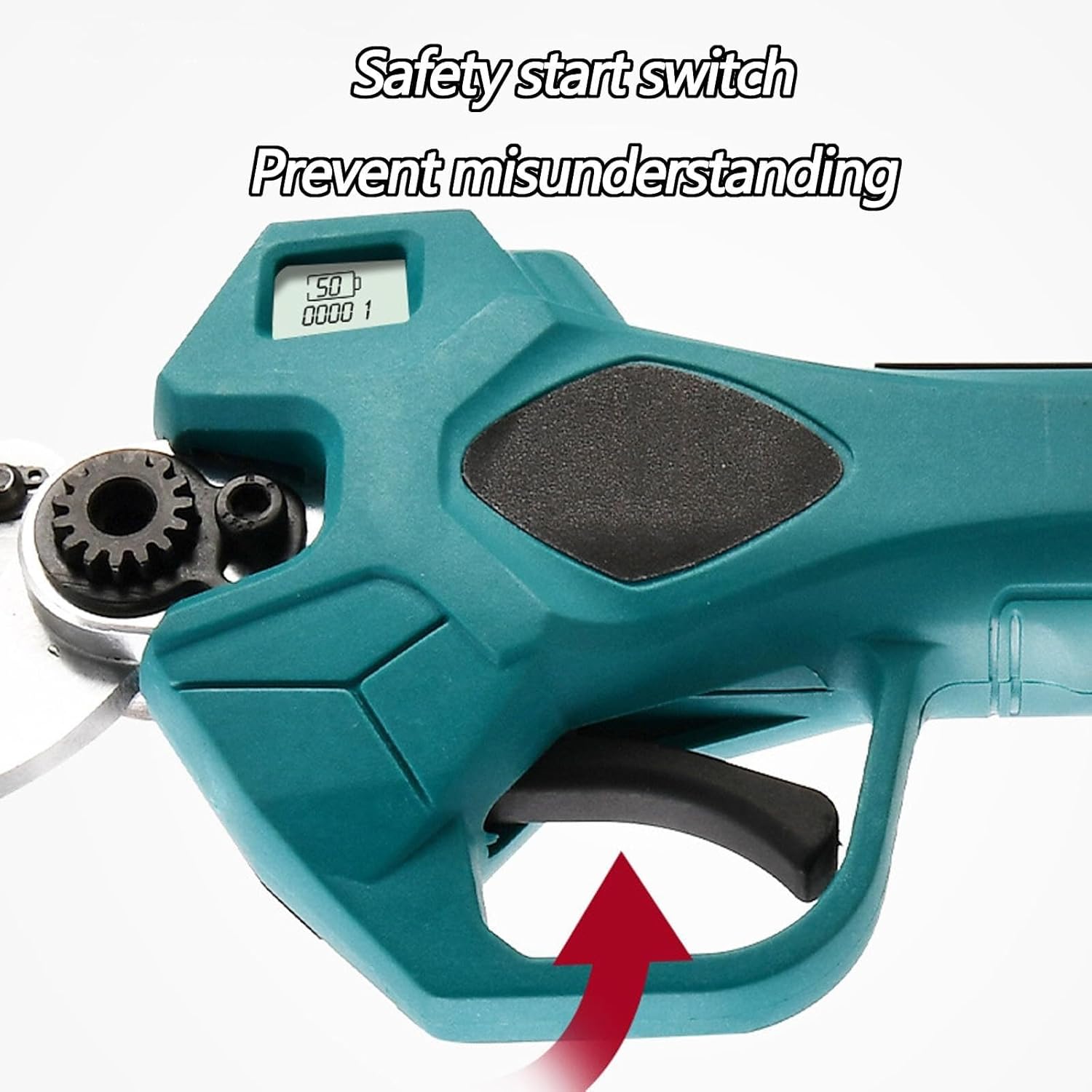 Branches Pruning,Power Supply,Brushless Electric Pruning, Portable Electric Pruning,The Power Prunter Used for Branch Blooming Brush 40mm (B)