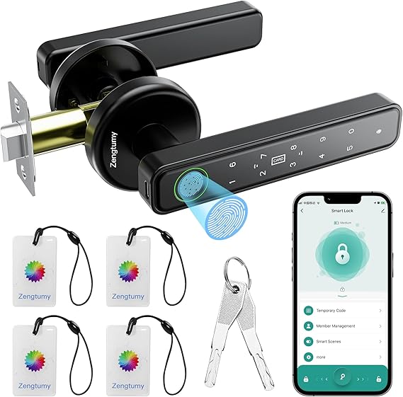 Zengtumy Smart Biometric Door Lock Review: Elevate Your Home Security