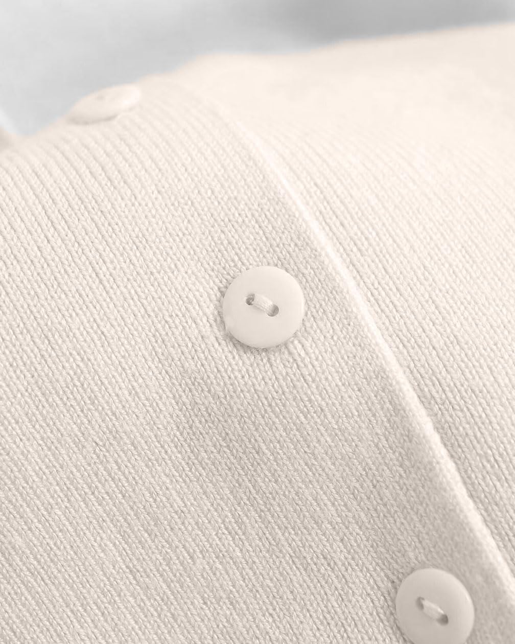 Women Sexy Deep V Neck Button Front Knit Mini Dress Elegant Long Sleeve Ribbed Flowy Hem A-Line Short Dresses - Image 7