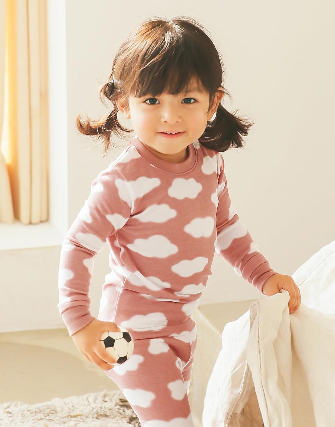 Vaenait baby 6M-12Y Infant Kids Toddler Girls Boys Soft Comfy Modal Tencel Sleepwear Pajamas 2pcs Set - Image 2