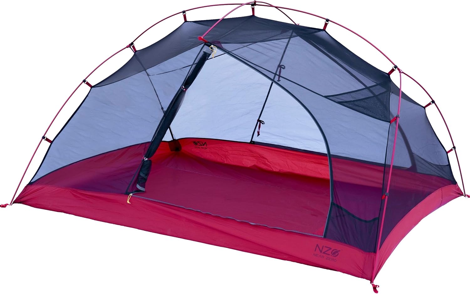 Near Zero 2 Person &amp; 3 Person Ultralight Backpacking Tent, 2 Door, 20D Ripstop Waterproof Sealed Nylon, Freestanding, Rainfly, 3 Season, with