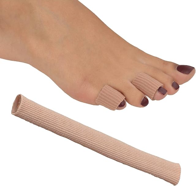 Medipaq - Gel Tube Toe/Finger Bandage Cushions - Pain Relief from Blisters, Corns, Calluses and Other Ailments Causing Sore Fingers and Toes