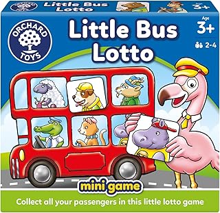 Orchard Toys 355 Mini Game (Matching) - Little Bus Lotto