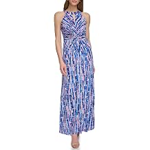 Eliza J Womens Desk to Dinner Halter Neck Dress