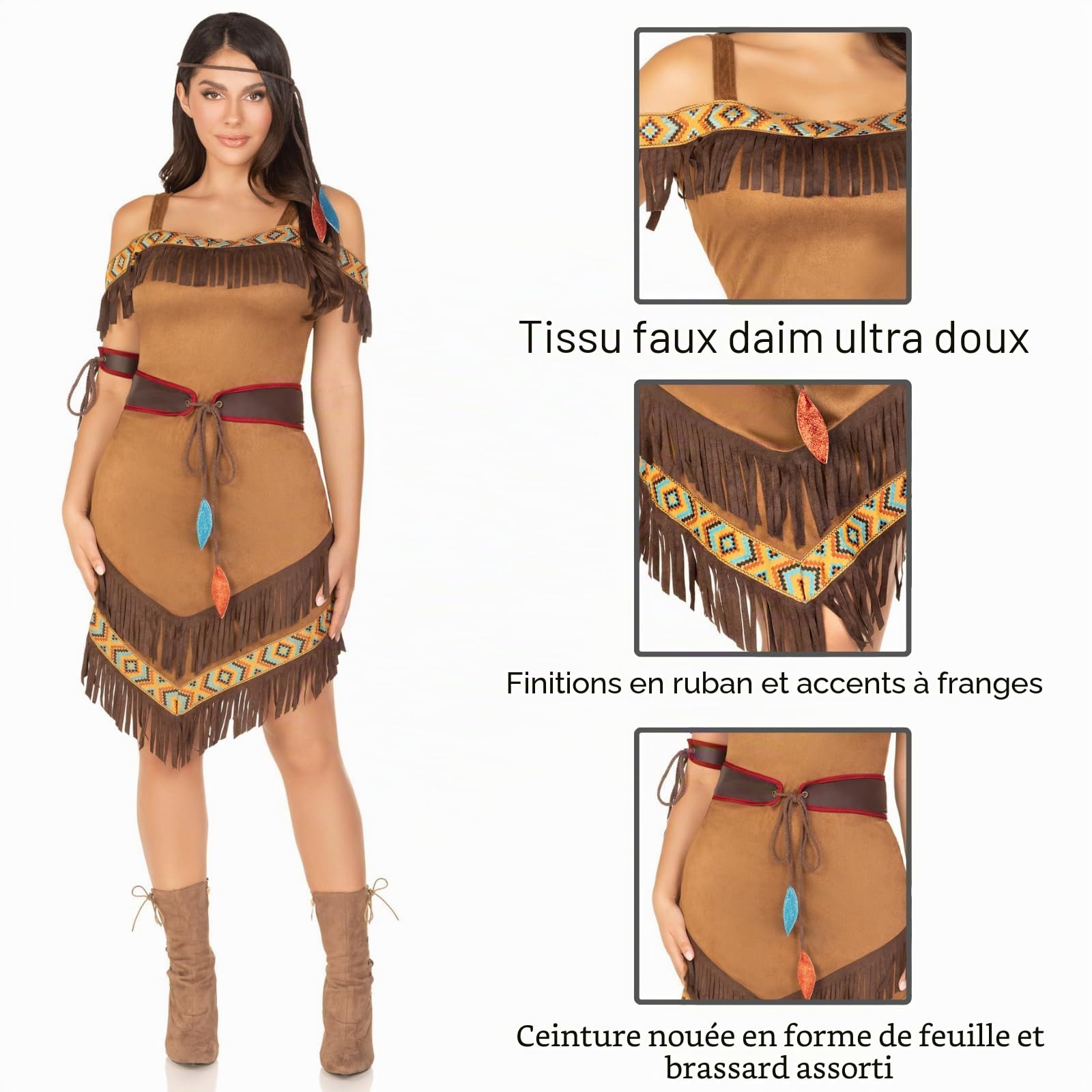 Leg Avenue Natif Princesse Déguisement sexy femme XL 44-46 EU