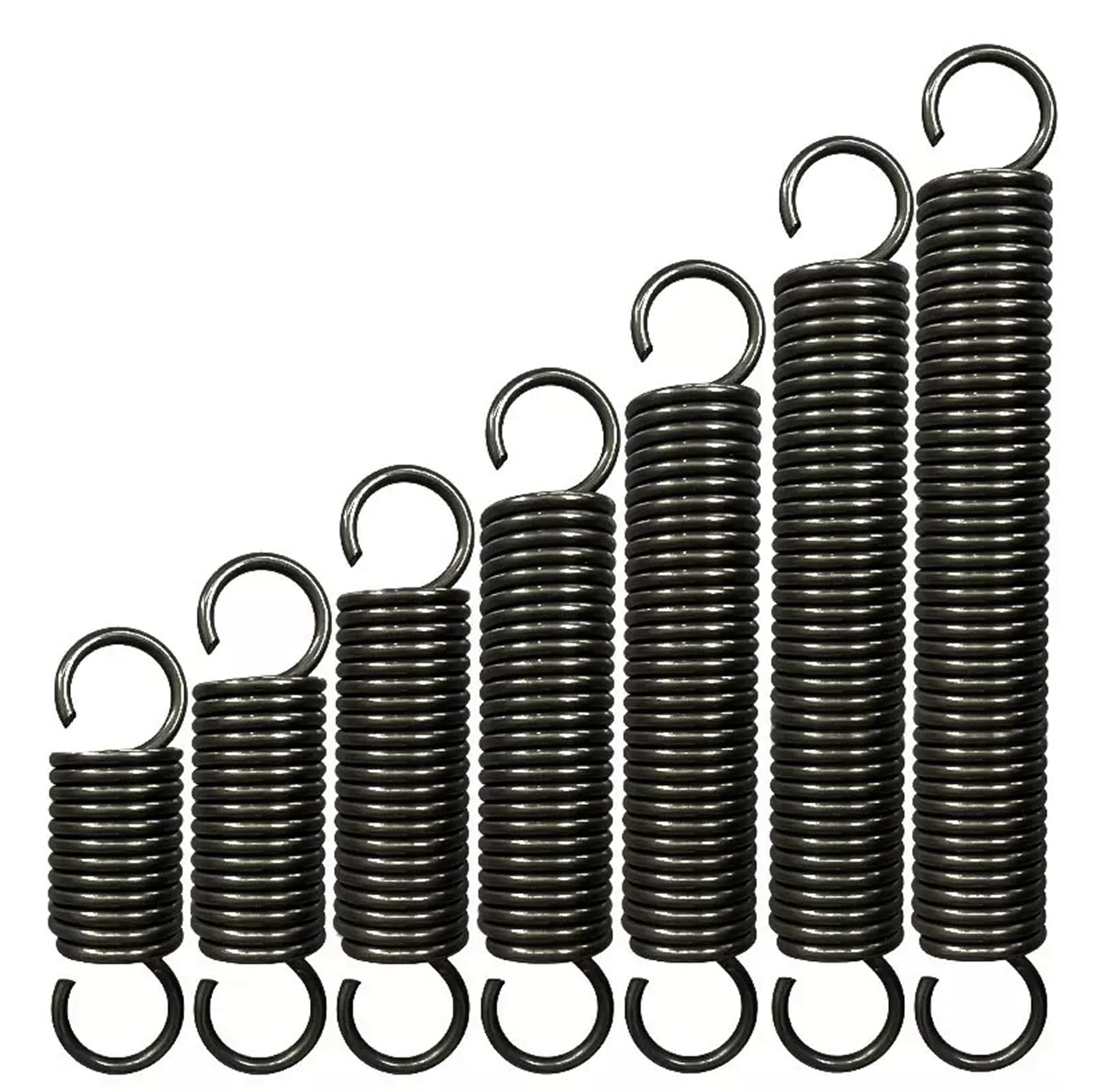 Ressorts Compression Acier - 5 Pièces - Dimensions : 2,5x30x90 Mm (fil X Diamètre Ext X Longueur Libre)