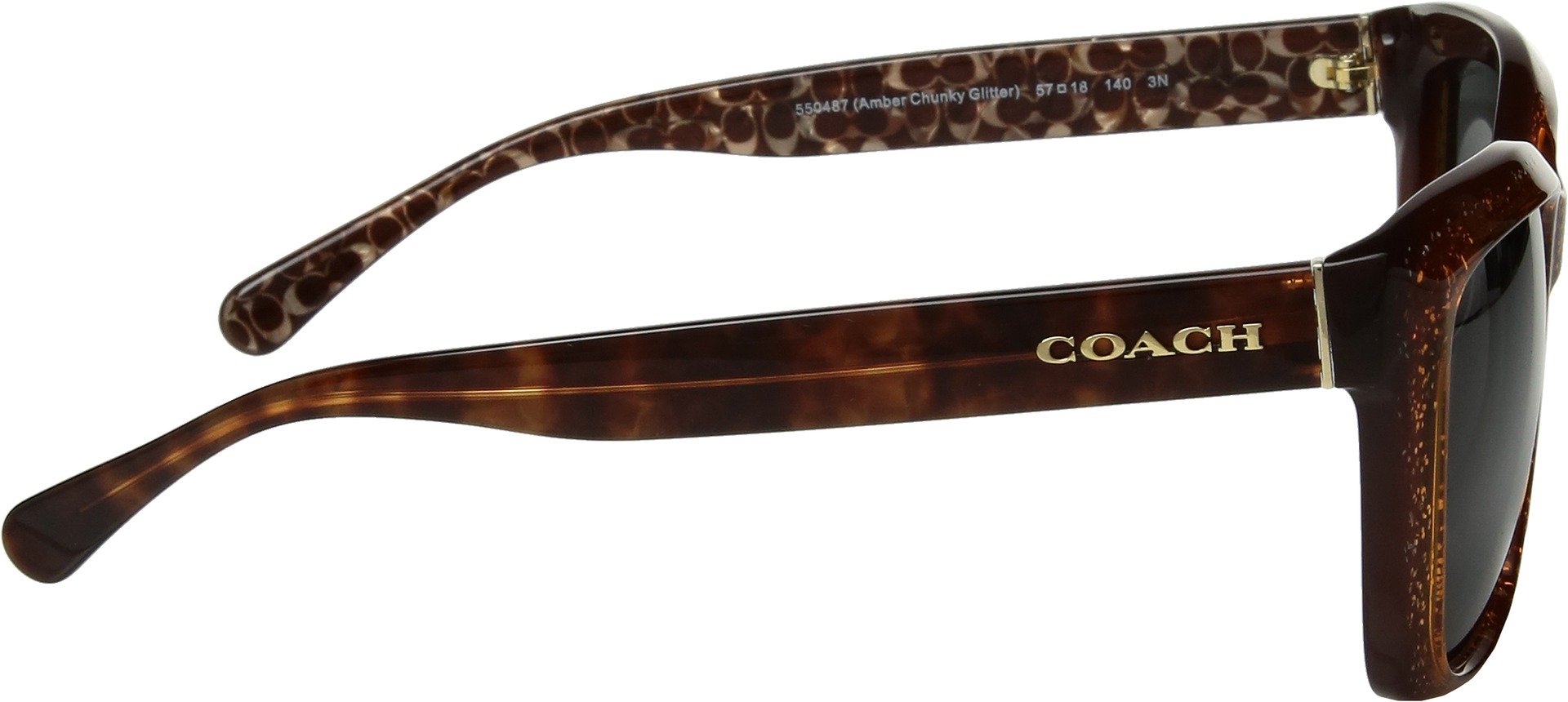 Sunglasses Coach HC 8230 550487 Amber Chunky Glitter | B2B 