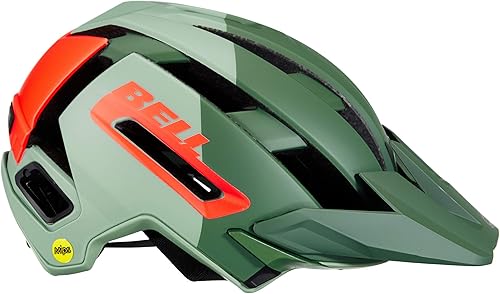 Miniatura 4 de BELL Super Air MIPS - Casco para bicicleta de montaña para adulto, color verde matebrillanteinfrarrojo, L (21.7-25.4 pulgadas)