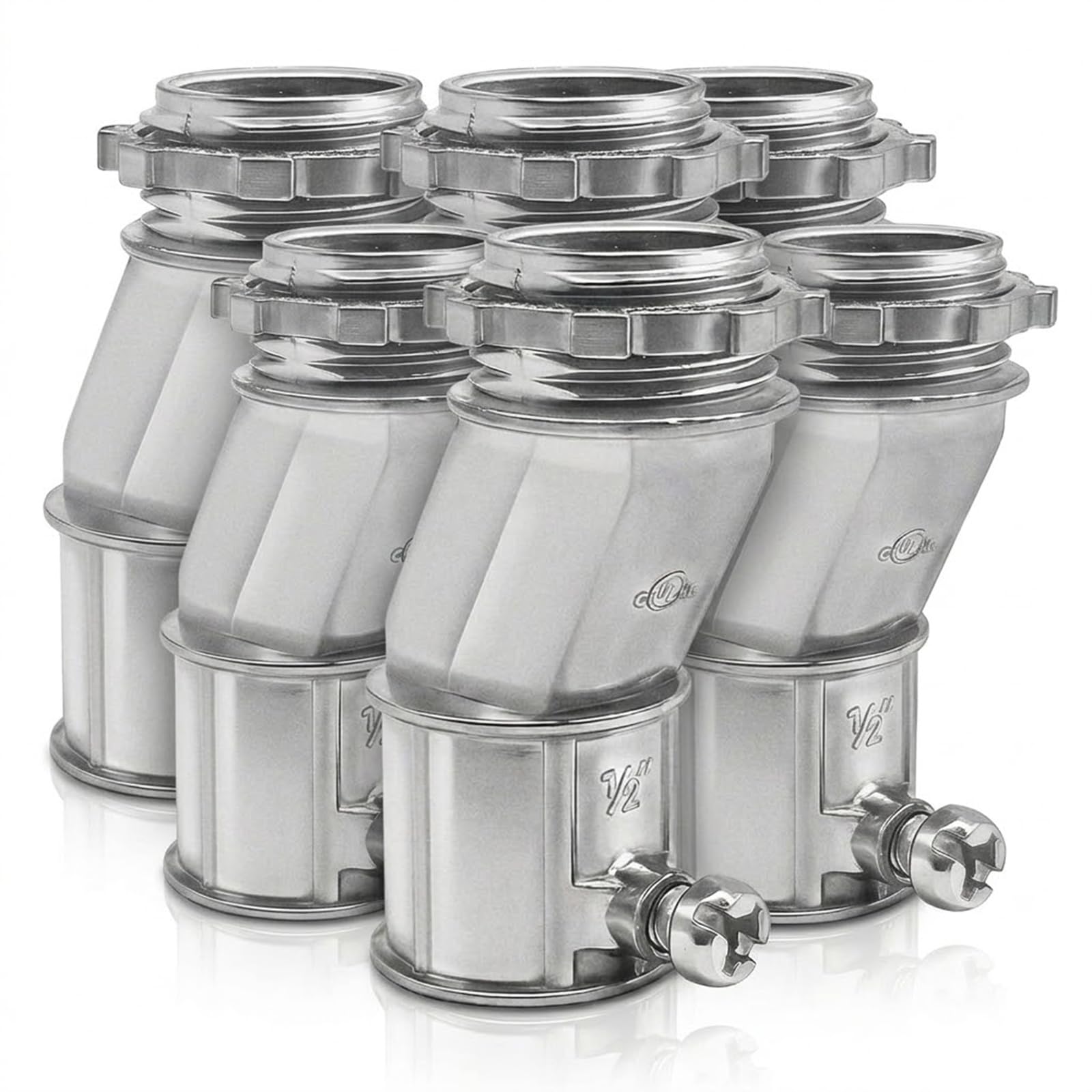 EMT Offset Connectors - 12 Pack, Heavy Duty -10
