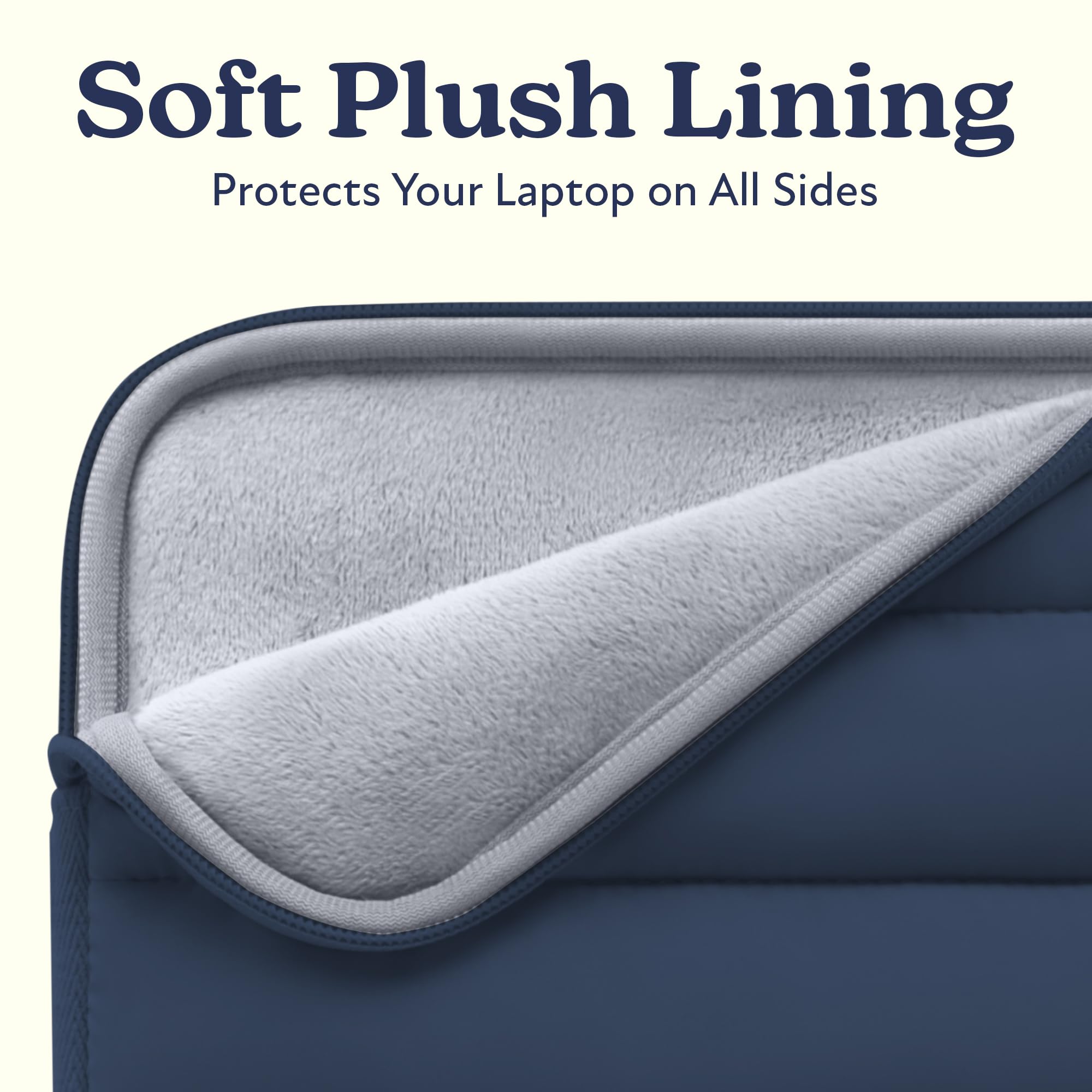 Vandel - Funda acolchada original para portátil de 15-16" para mujer y hombre, funda para MacBook Pro de 16", diseño bonito, funda de transporte para ordenador de 15,6" para Apple, Asus, Dell y HP