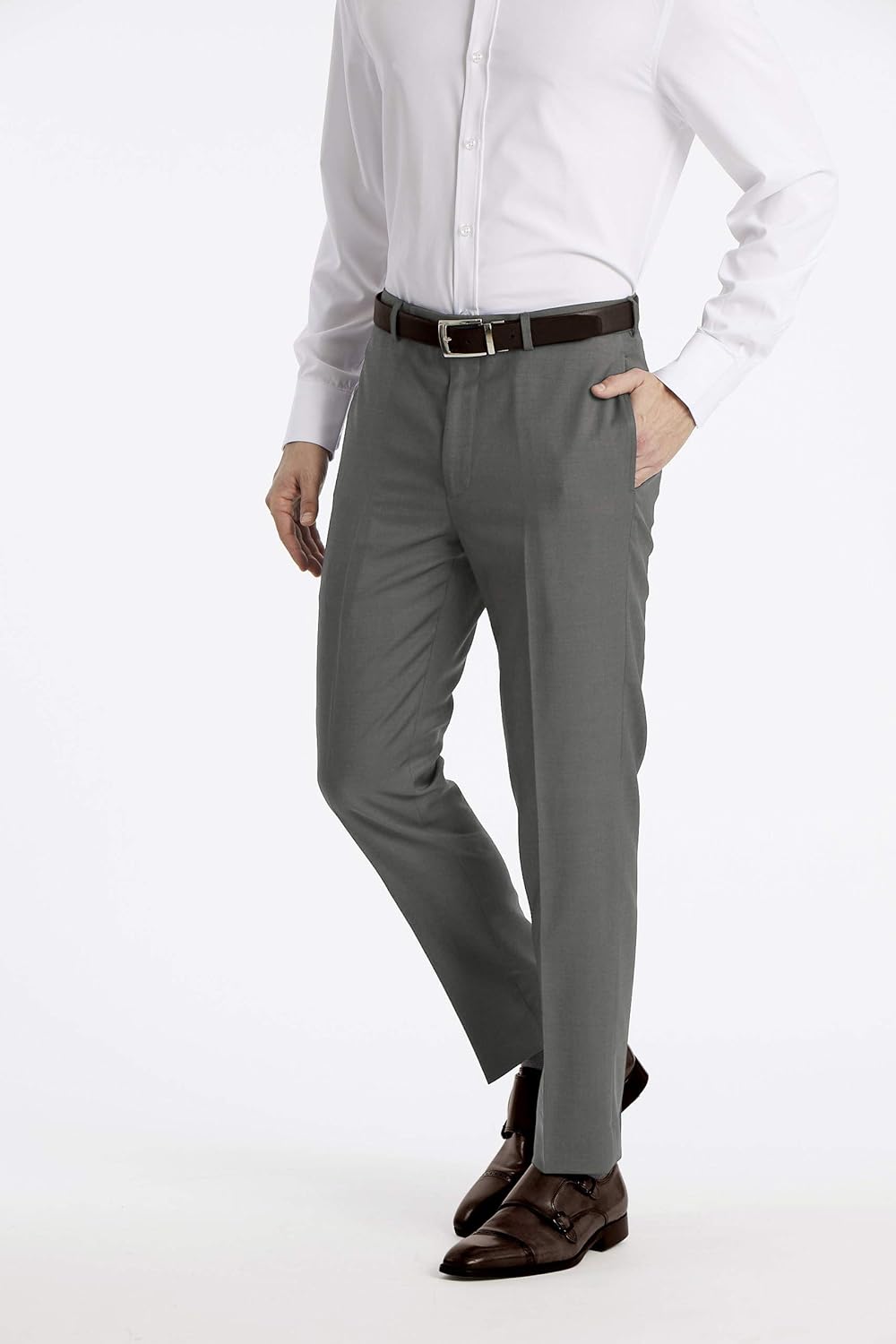 Calvin Klein Men's Slim Fit Dress Pants - Image 7