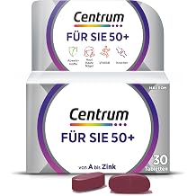 Centrum For Her 50+ Pack of 30 Multivitamin Tablets Dietary Supplement