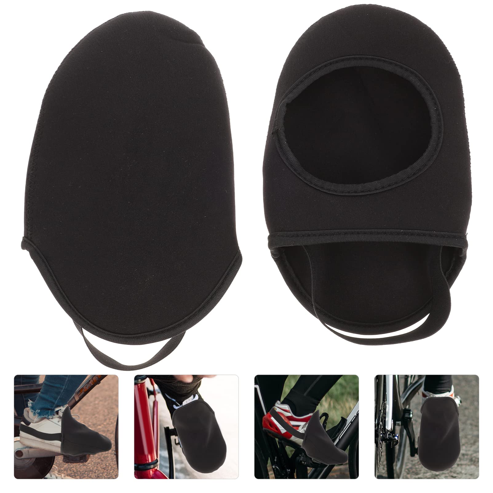 Couvre Chaussures De Cyclisme Isolants Résistants Au Vent Accessoires De Bowling pour Équitation Milieu Froid