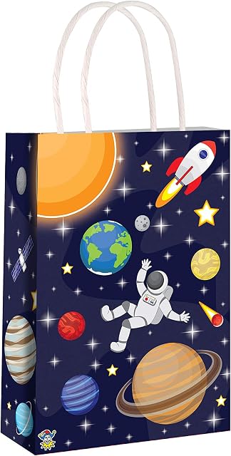 HENBRANDT Party Bag with Handles - Pack of 6 (Space)