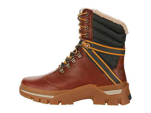 timberland jenness falls waterproof insulated leather and fabric boot