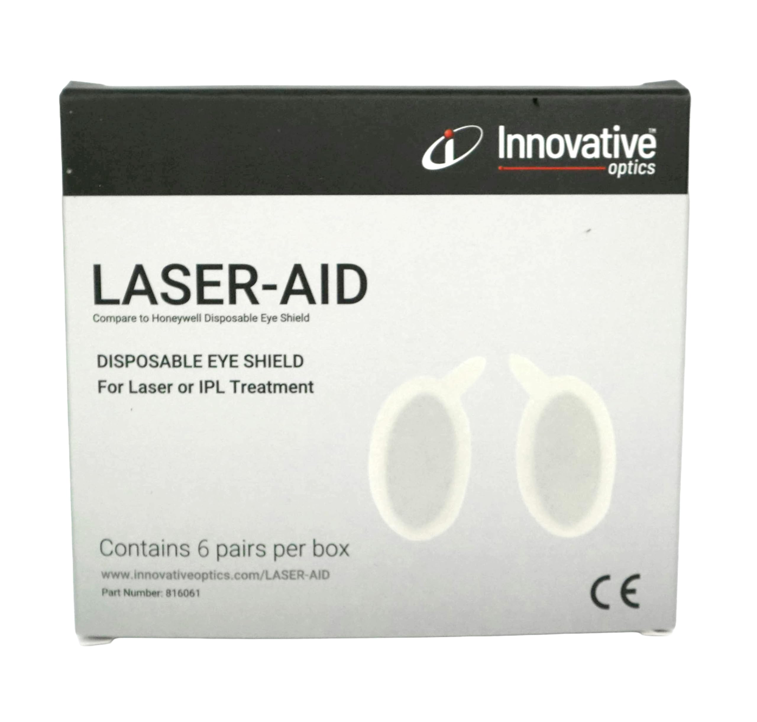 Innovative Optics Laser-Aid Disposable Eye Shields - Precision Protection for Medical Lasers | Hygienic Safety