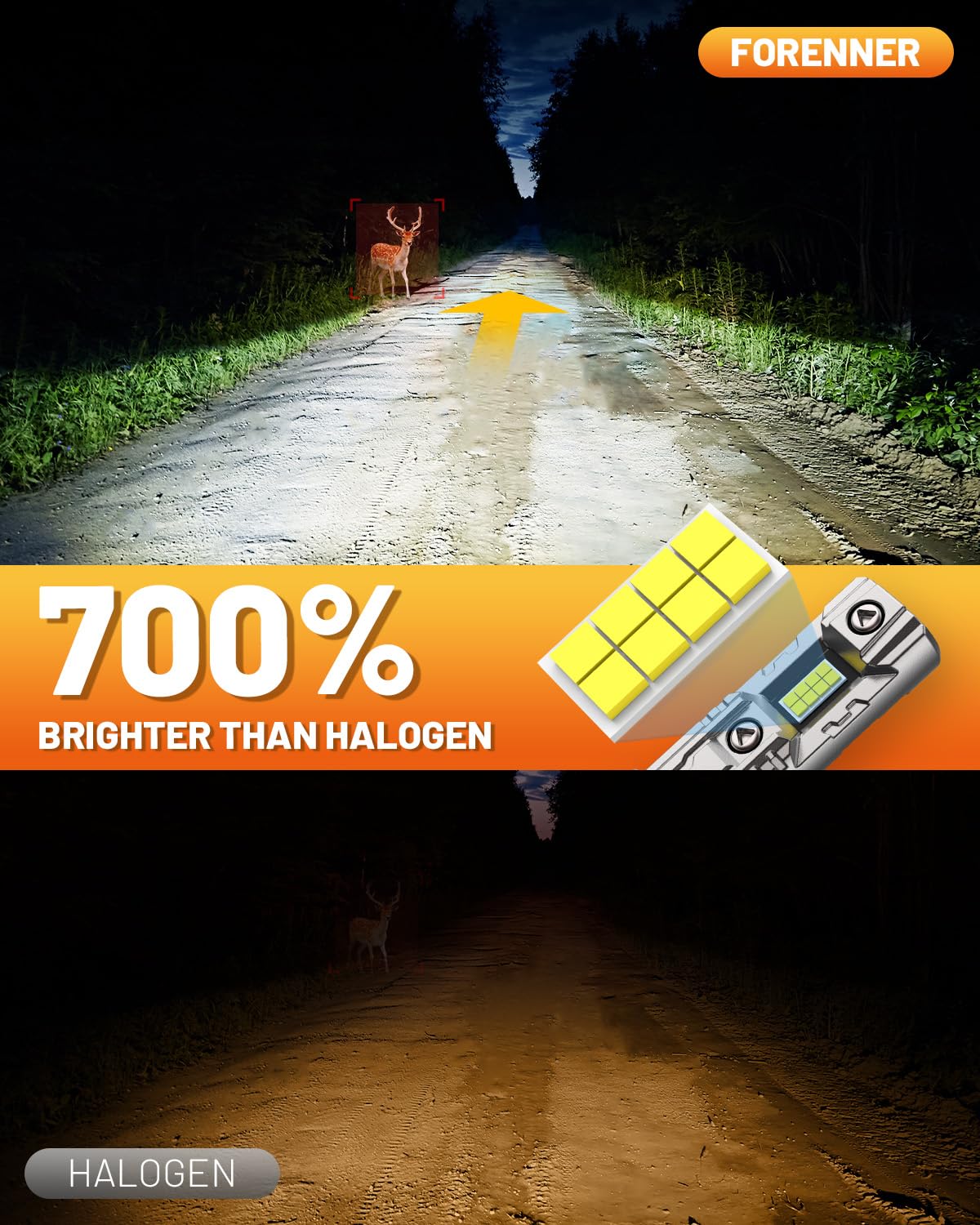 Fahren H11/H9/H8 Luz antiniebla