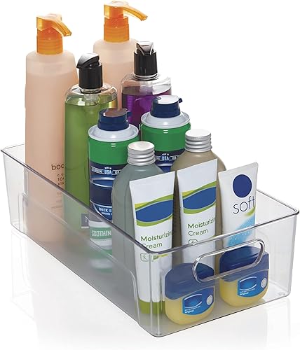 Miniatura 4 de Copco Contenedor de almacenamiento para refrigerador, 13.9 x 7.4 x 4.05 pulgadas, transparente