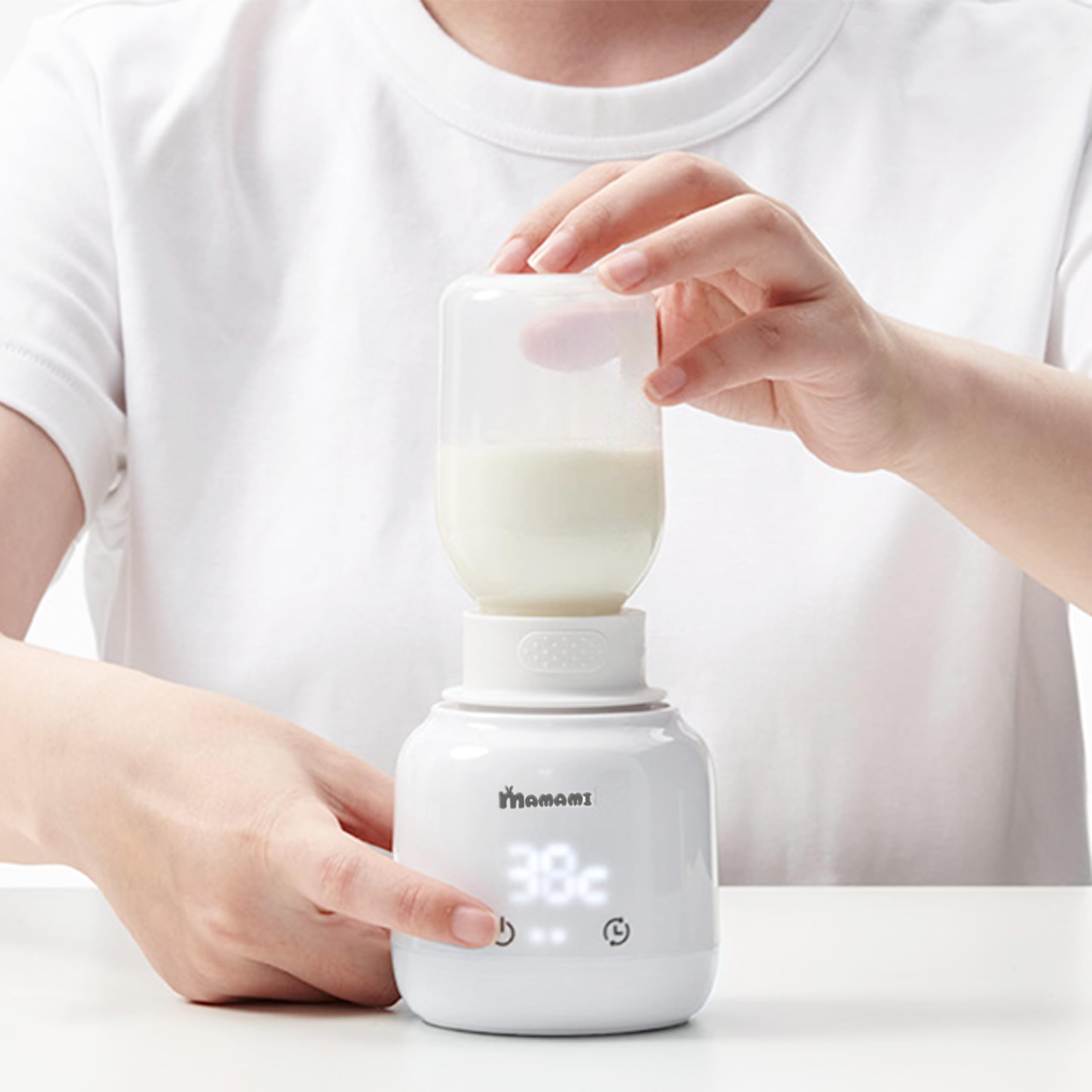 Image secondaire de Joints de chauffe-biberon portable de 50 mm – 2 pièces en silicone alimentaire – Sans BPA