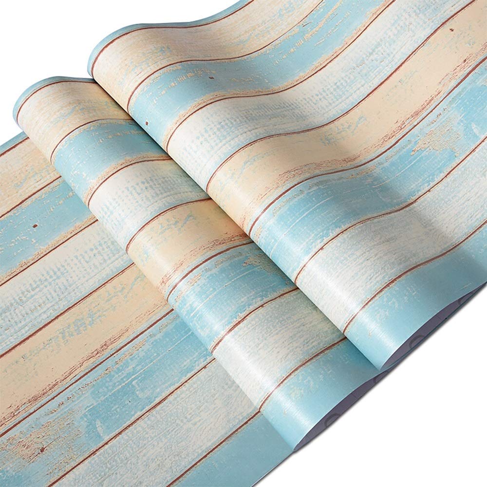 Carta da Parati autoadesiva Impermeabile in Vinile Contatto Carta Carta da Parati Wood Wood Wallpaper per Camera da Letto Armadio Adesivo Mobili Mobili Miglioramento Domestico Carta da Parati