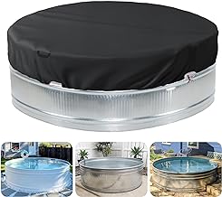 Sobana 9-10 ft Steel Round Stock Tank Pool Cover