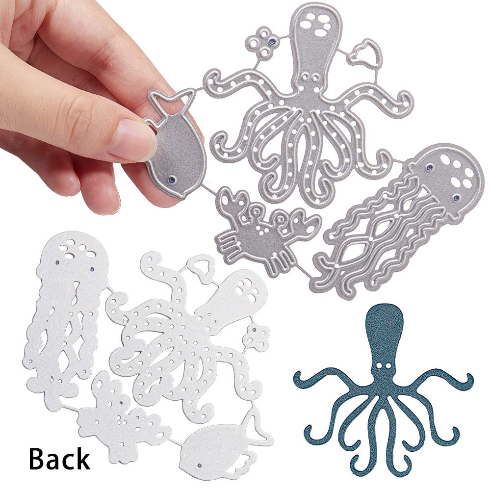 Fustelle In Metallo 3 Farfalle – Set Da Taglio Per Scrapbooking E Biglietti Fai Da Te (8,3x7,6 Cm)