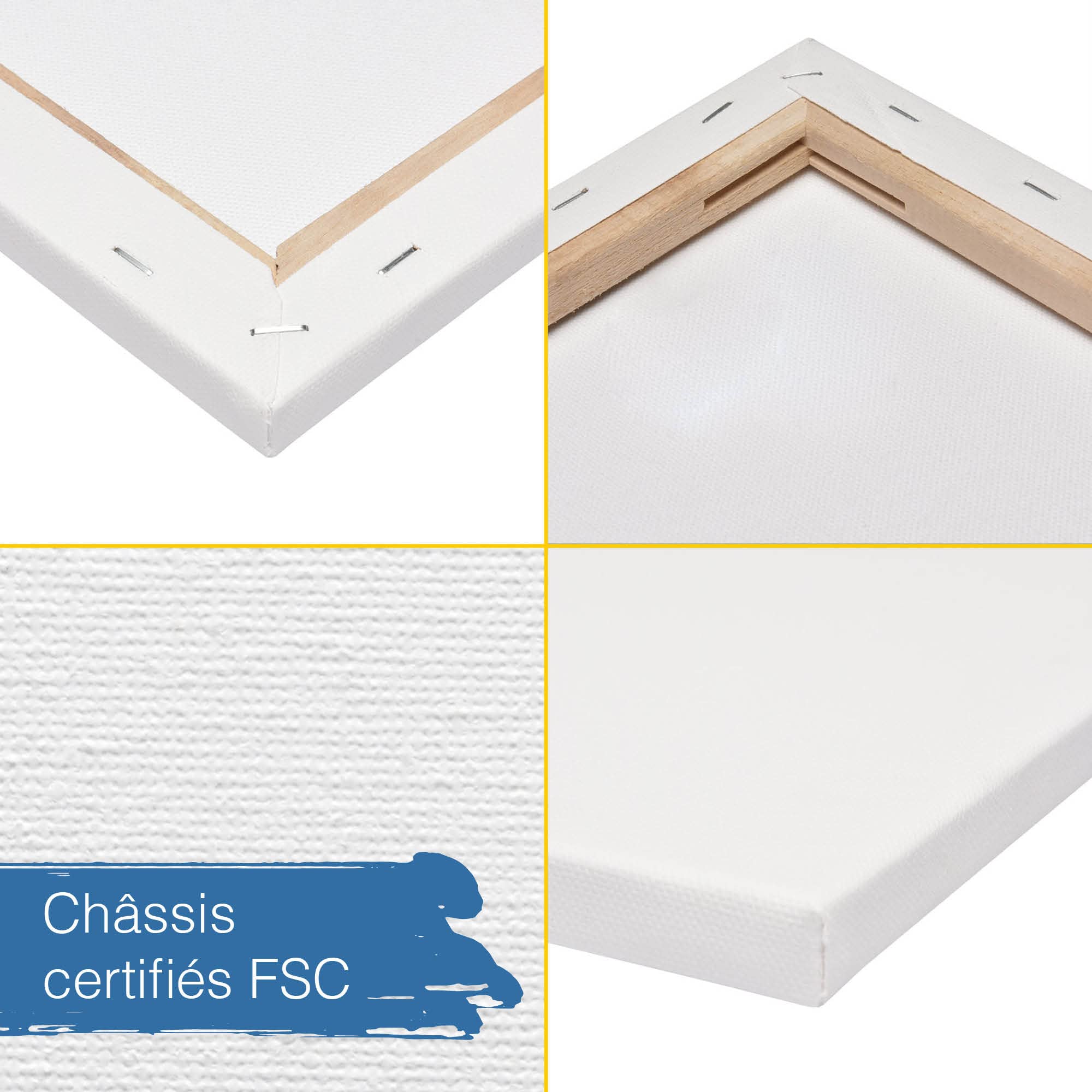 Artina kit peinture acrylique 25 pièces avec chevalet bois FSC® enfant Noël