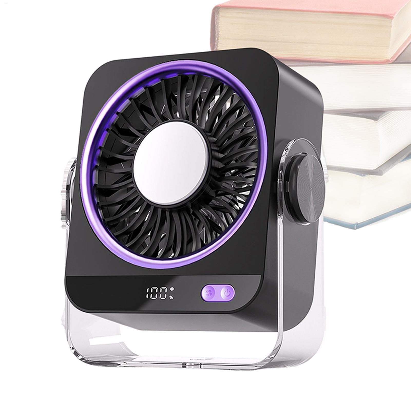 Ventilateur de table USB 5 vitesses pour un rafraîchissement personnel silencieux