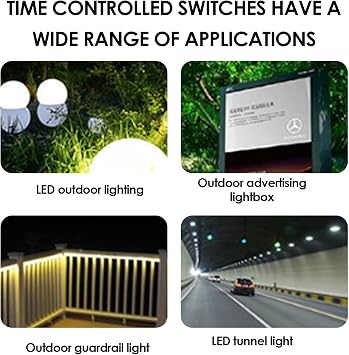 KG316T Digital Programmable Timer Switch, Microcomputer Power Relay Controller with LCD Display, 25A 110V AC, 10 On/Off Programs 1min-168h Timing for Lights Fans Motors Appliances