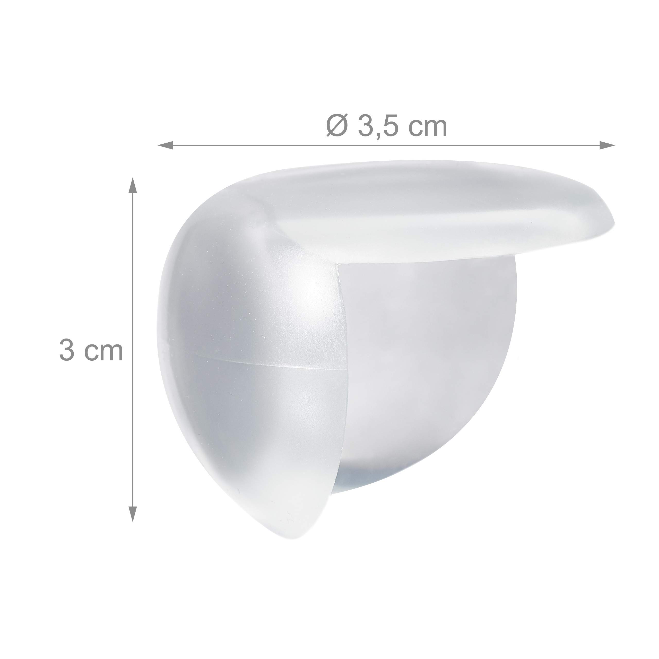 96 Protectores para Esquinas y Bordes, Set, Protección para Muebles, PVC, Antigolpes, Transparente