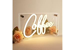 Coffee Neon Signs: The Ideal Light-Up Addition to Your Coffee Bar