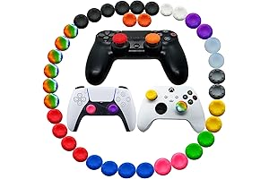 36pcs Joystick Grip for Ps5 Ps4 Controller, Silicone Thumb Grips Caps Cover...