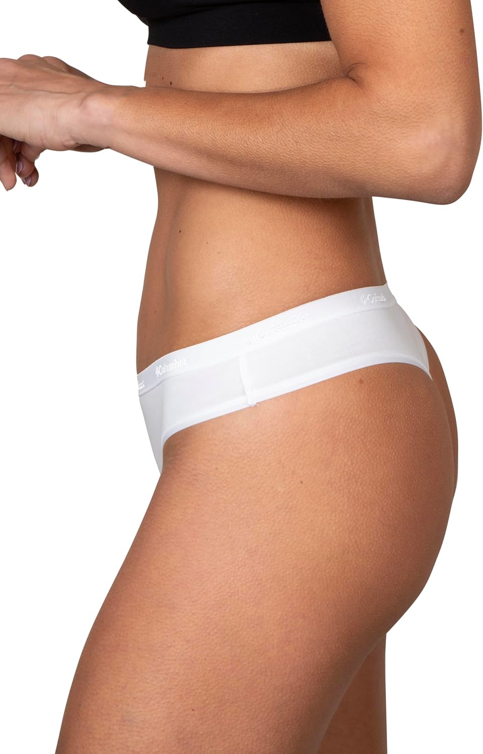 Columbia Women's 4-way Stretch Cotton Thong 5-pack