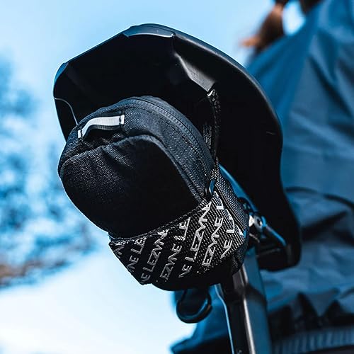 Miniatura 7 de LEZYNE Ex-Caddy - Bolsa para sillín de bicicleta, duradera, resistente al agua, pequeña, bolsa para bicicleta
